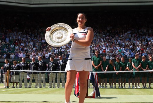 Marion Bartoli ganadora de Wimbledon 2013 - foto Wimbledon.com