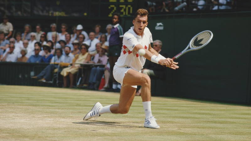 Ivan Lendl en Wimbledon